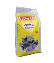 Bentonitinis kraikas Amora BABY POWDER White 15 litrų