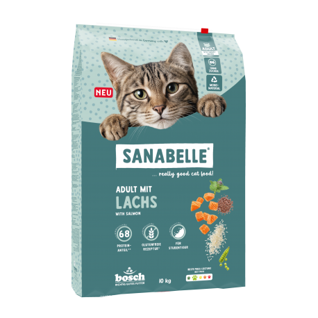 Sanabelle Classic Adult su lašiša 10kg