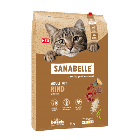 Sanabelle Classic Adult su jautiena 10kg