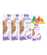Sanabelle STERILIZED Care 8kg x 3 + 2kg! Sanabelle STERILIZED Care 8kg x 3 + 2kg!