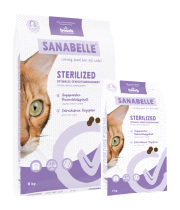 Sanabelle STERILIZED Care 8kg + 2kg