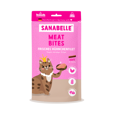 Sanabelle skanėstas šviežios vištienos kąsneliai 55g